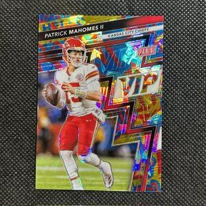 2025 Panini The National Hello Gold Cracked Ice Patrick Mahomes Chiefs /45 SP